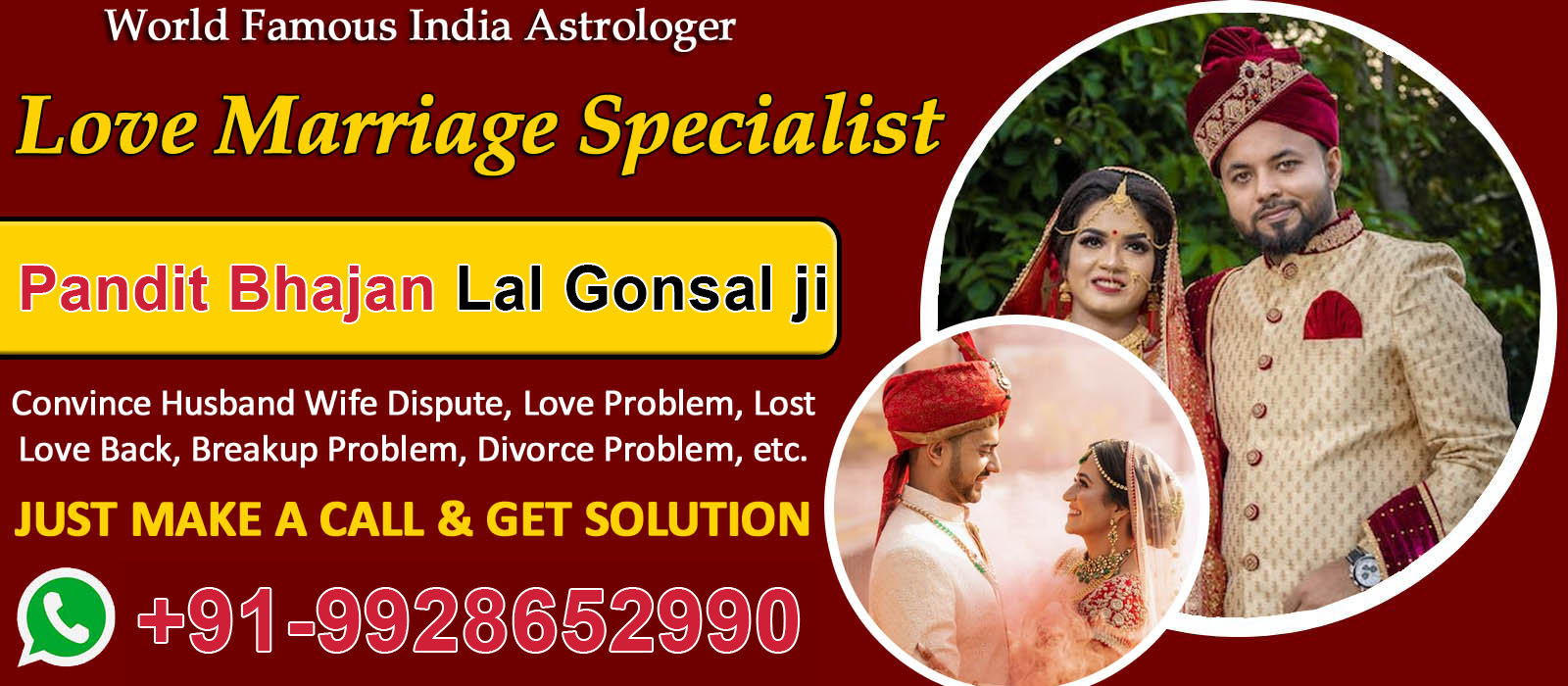 Astrologer Bhajan Lal Gonsal Ji +91-9928652990