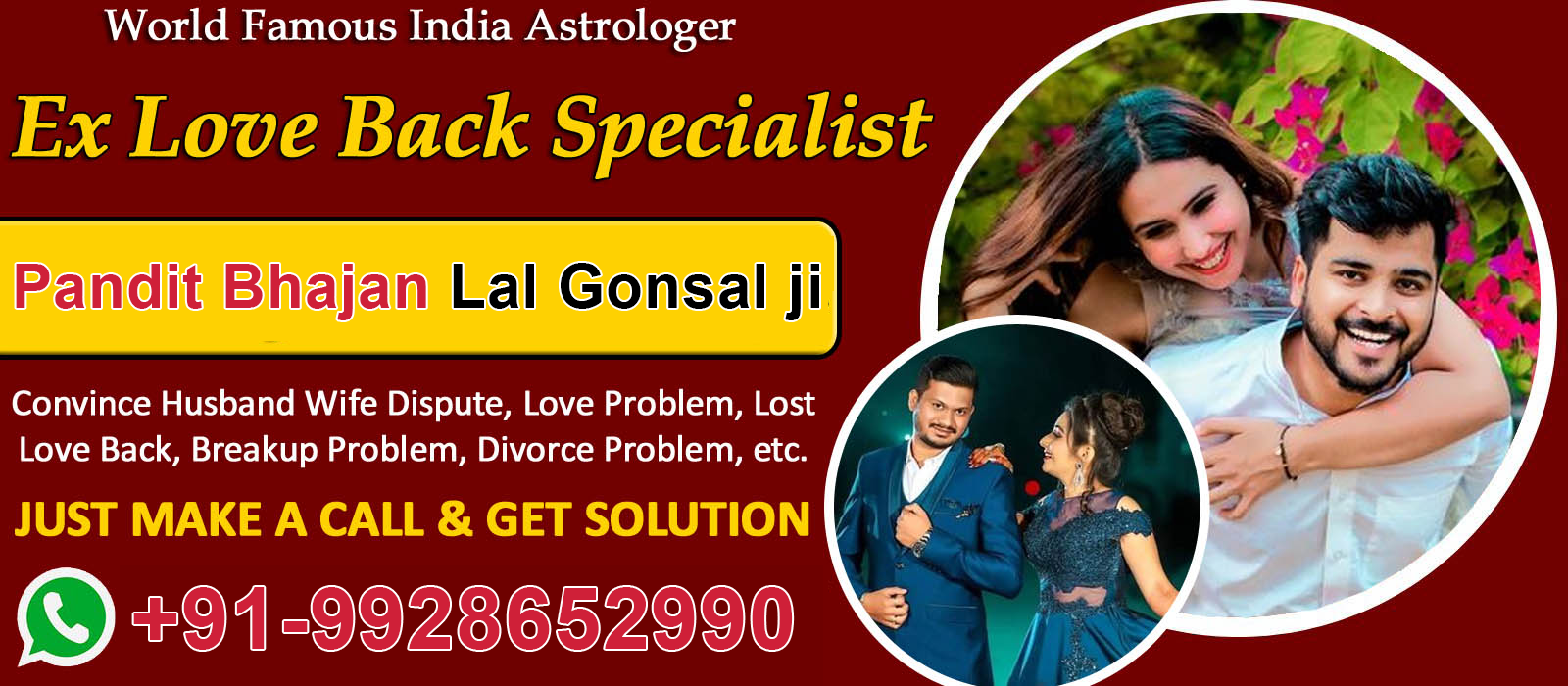 Astrologer Bhajan Lal Gonsal Ji +91-9928652990